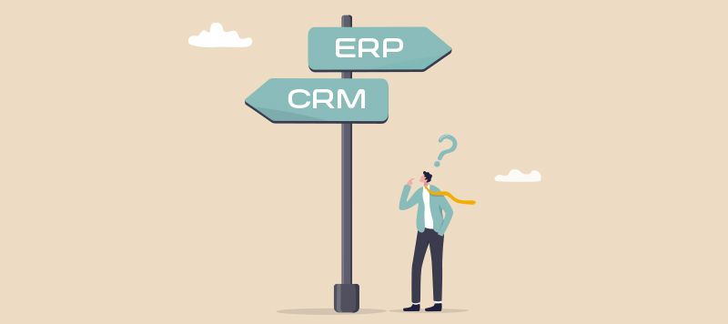 Unterschied zwischen ERP und CRM
